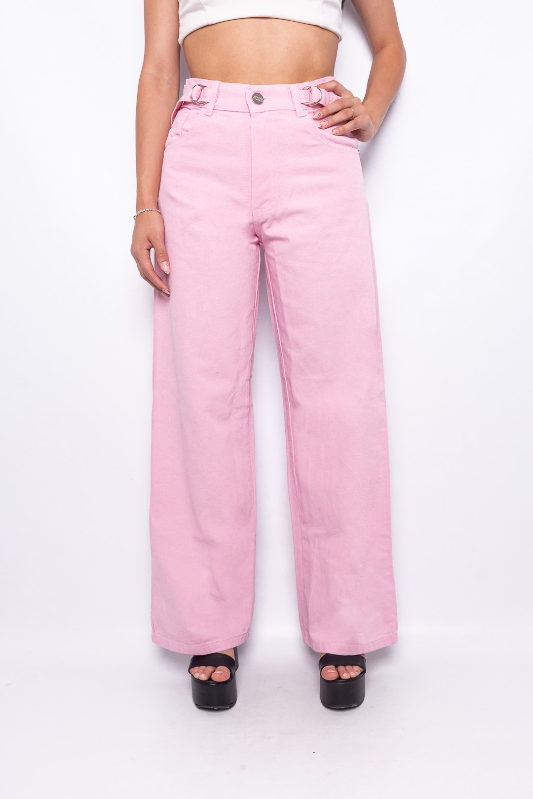Wide Leg  Rosa - Imagen 2