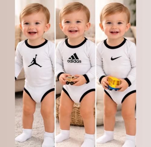  Body Deportivo Multi Modelos Nike  Adidas  Jordan  Tela Interlock Premium