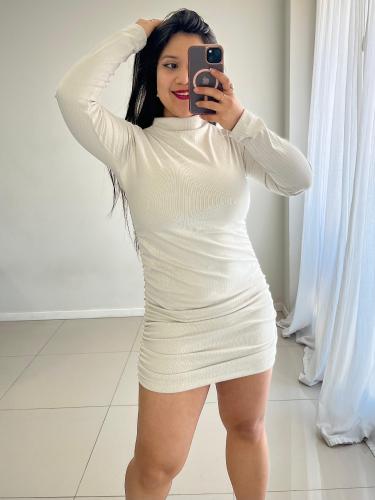 Vestido Frunce - Miniatura 7