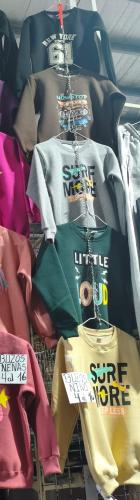 Busos Niños Cuello Redondo Doble Friza Invisible