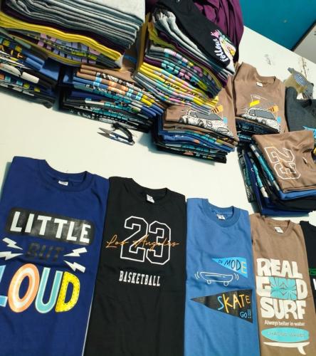 Camisetas Algodón Peinado Premium Niños