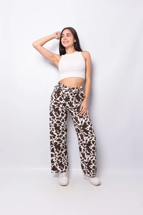 Wide Leg Vaquita Chocolate