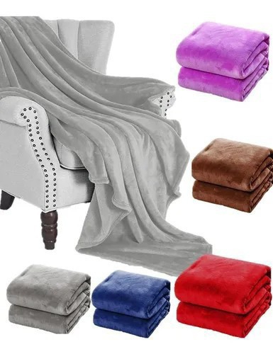 Manta Plush 2  1/2 Plazas - Imagen 2