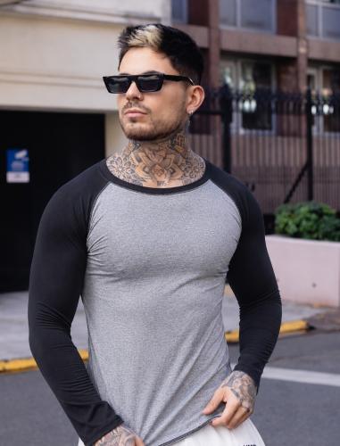 Camiseta Combinada Térmica - Miniatura 2