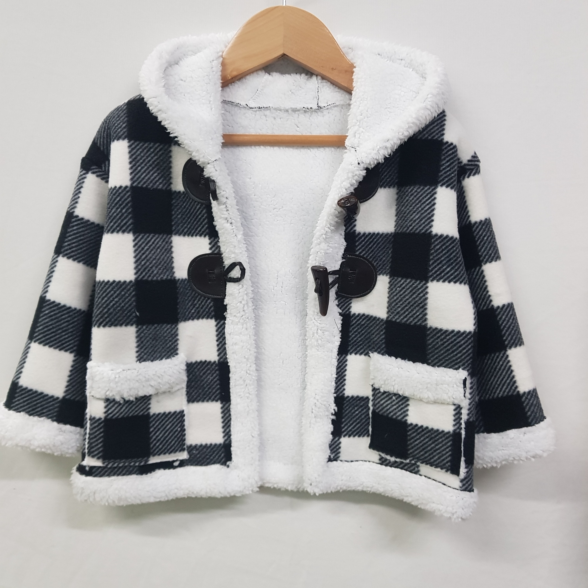 Campera Tapado de Corderito para Bebé - Imagen 1