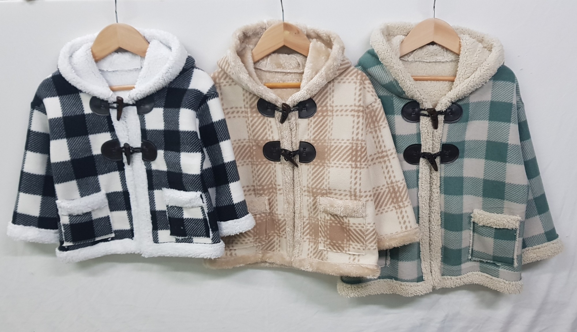 Campera Tapado de Corderito para Bebé - Imagen 2