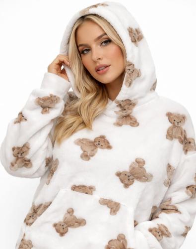 Buzo Hoodie de Tela Peluche