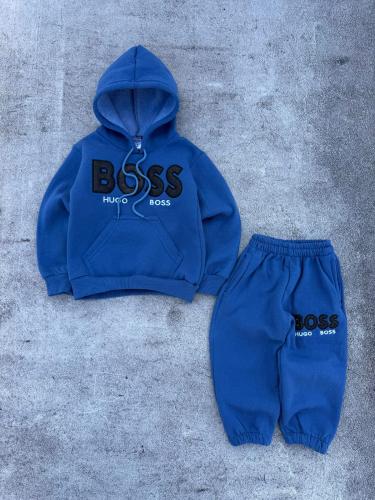  Conjunto Boss Bebé    Friza Invisible Premium  Logos Todo Bordado - Miniatura 5
