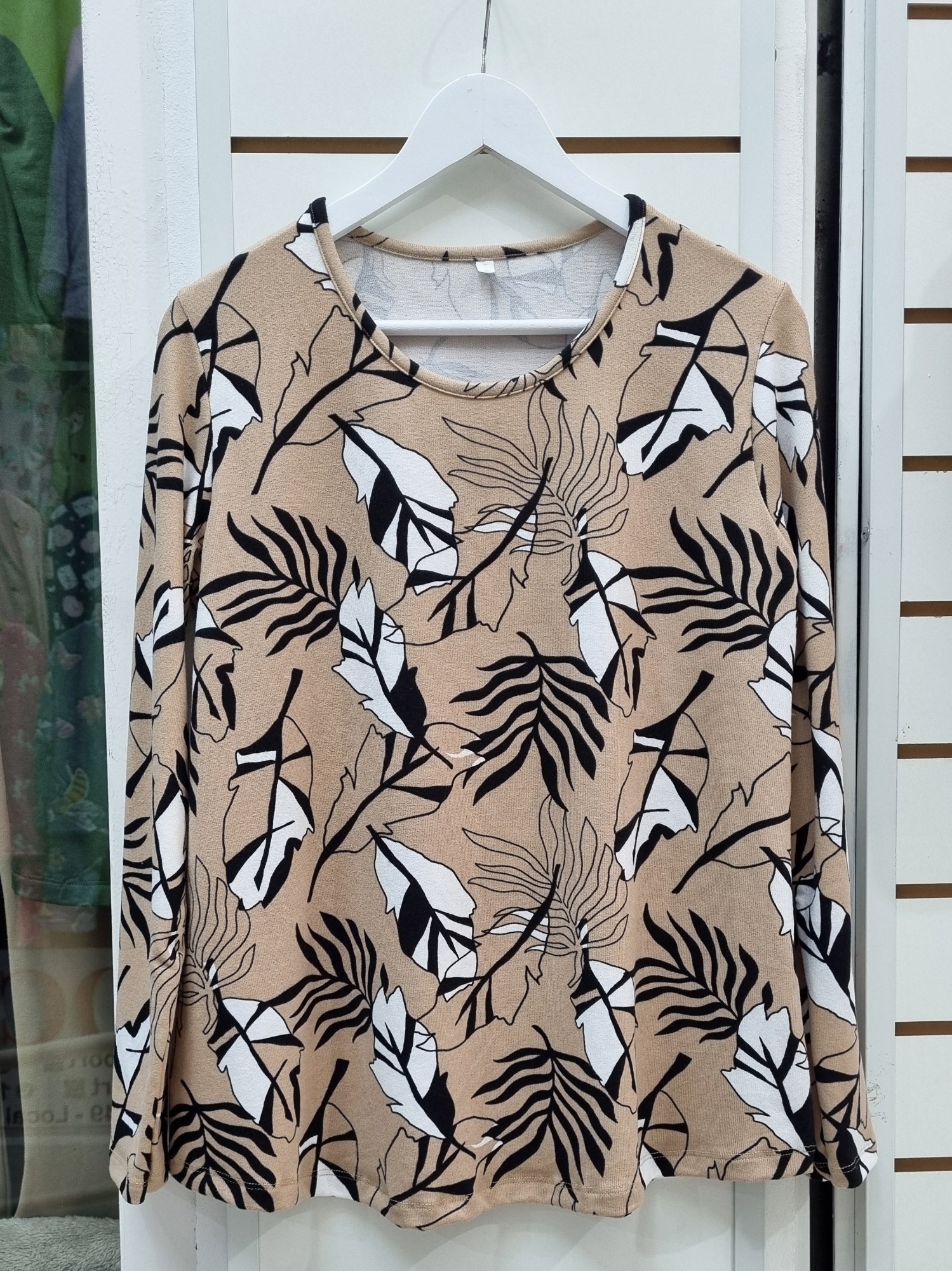 Camisetas de Lanilla Cashmire Estampada en Talles Especiales - Imagen 2
