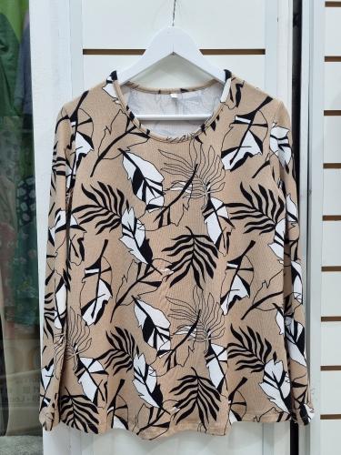 Camisetas de Lanilla Cashmire Estampada en Talles Especiales - Miniatura 2