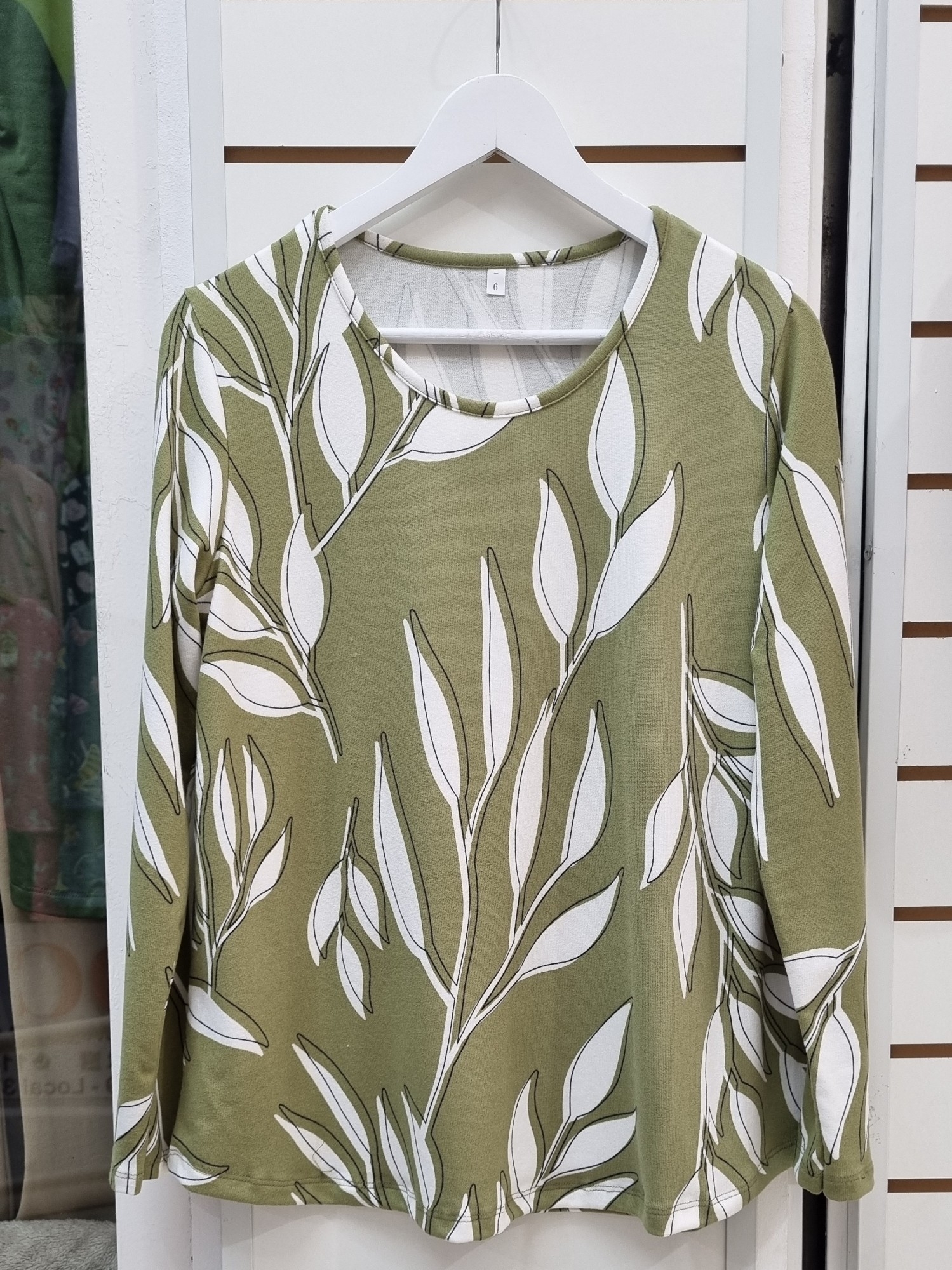Camisetas de Lanilla Cashmire Estampada en Talles Especiales - Imagen 3