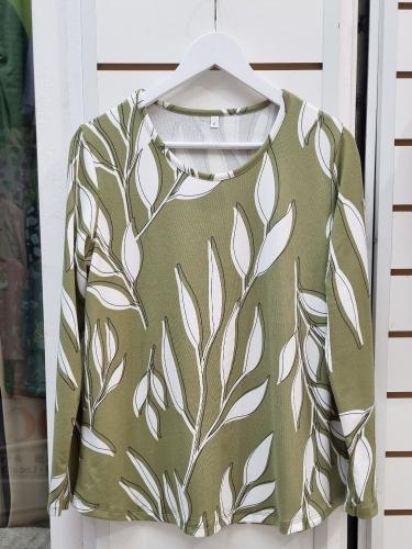 Camisetas de Lanilla Cashmire Estampada en Talles Especiales - Miniatura 3