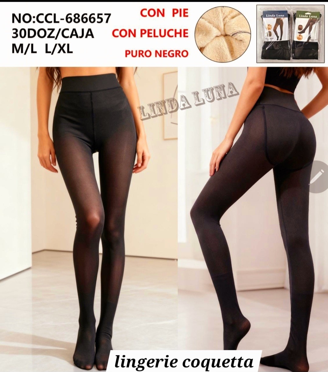 Panty Efecto Piel - - Imagen 2
