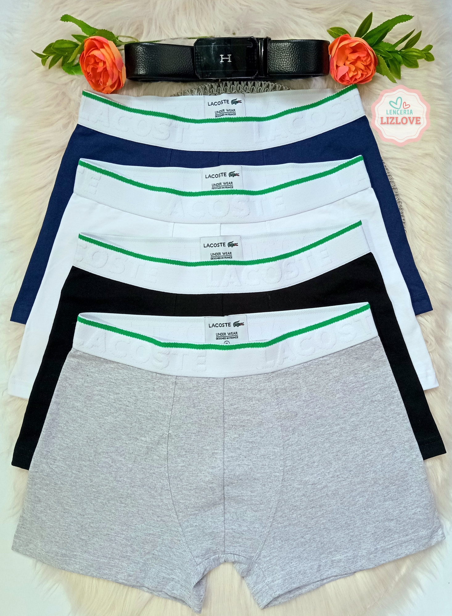 Boxer Lacoste Calidad Premium - Imagen 3