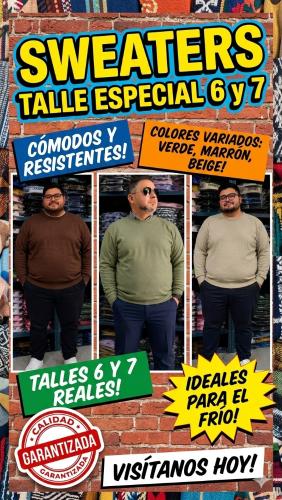 Talle Especial Sweater