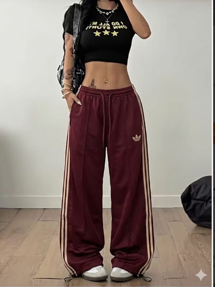 Pantalon Baguin de Laycra Frisado - Imagen 1