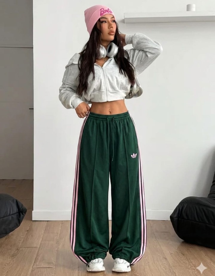 Pantalon Baguin de Laycra Frisado - Imagen 9