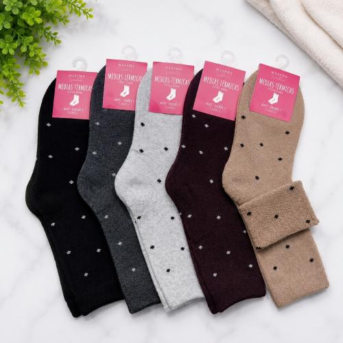 Medias Térmicas Dama Pack X12