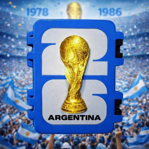 Caja para Figuritas del Mundial
