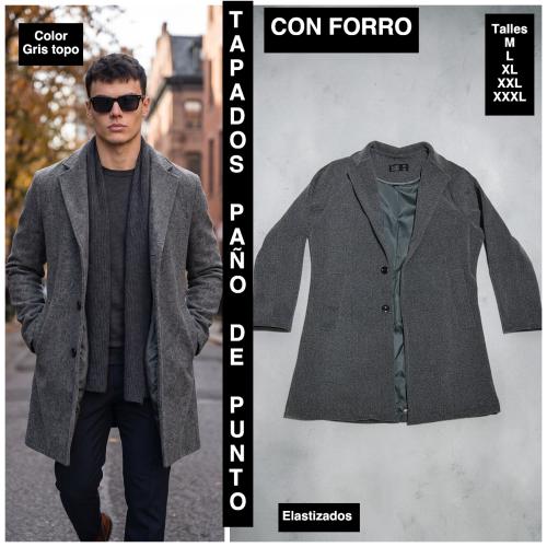 Tapado  con Forro  Paño Elastizado