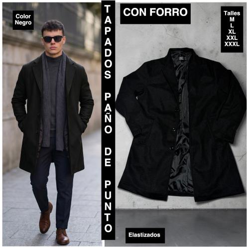 Tapados con Forro  Paño Elastizado