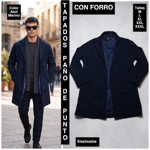 Tapados con Forro  Paño Elastizado