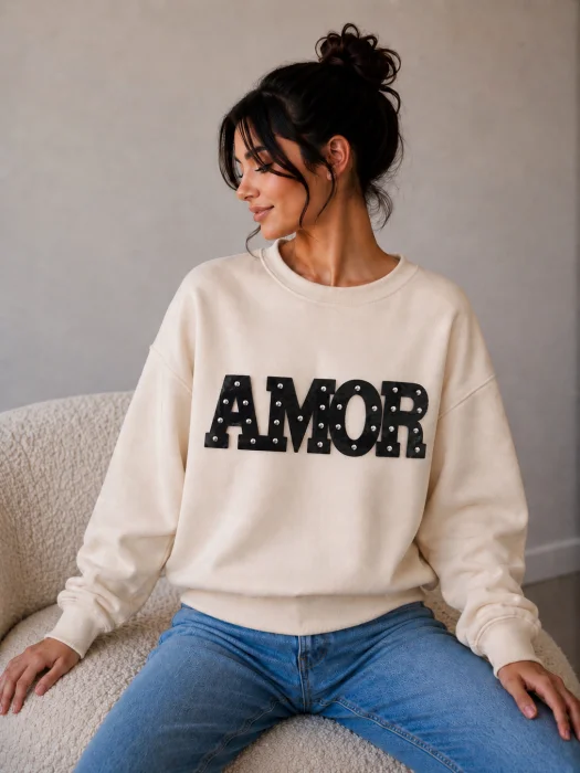 Buzo Amor Aplique