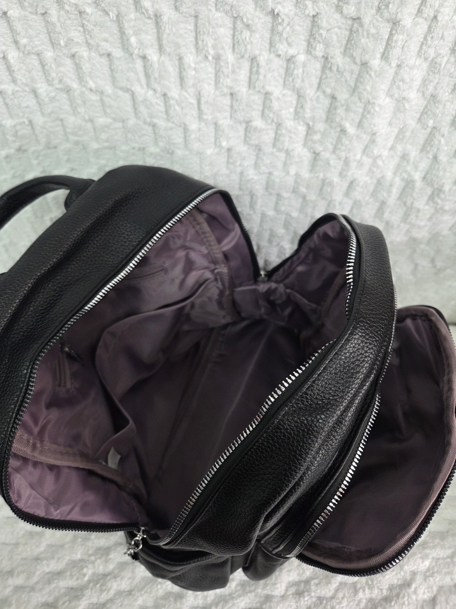 Mochila Morral de Cuero Pu - Imagen 7
