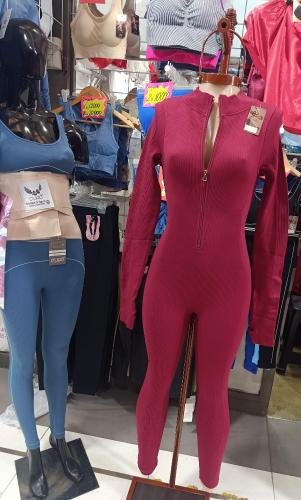 Catsuit Largo con Cierre  sin Frunce - Miniatura 7