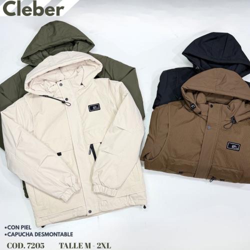 Campera con Piel Caballero