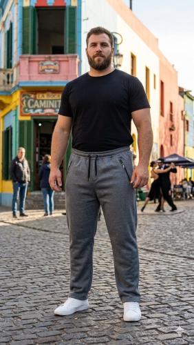 Pantalon Algodon Frisado Talle Especial