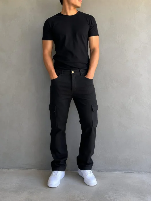 Pantalon Cargo Jeans