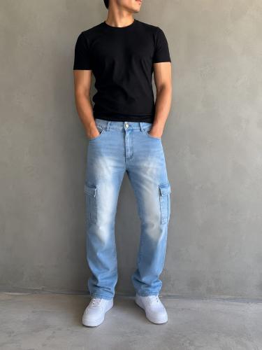 Pantalon Cargo Jeans - Miniatura 2