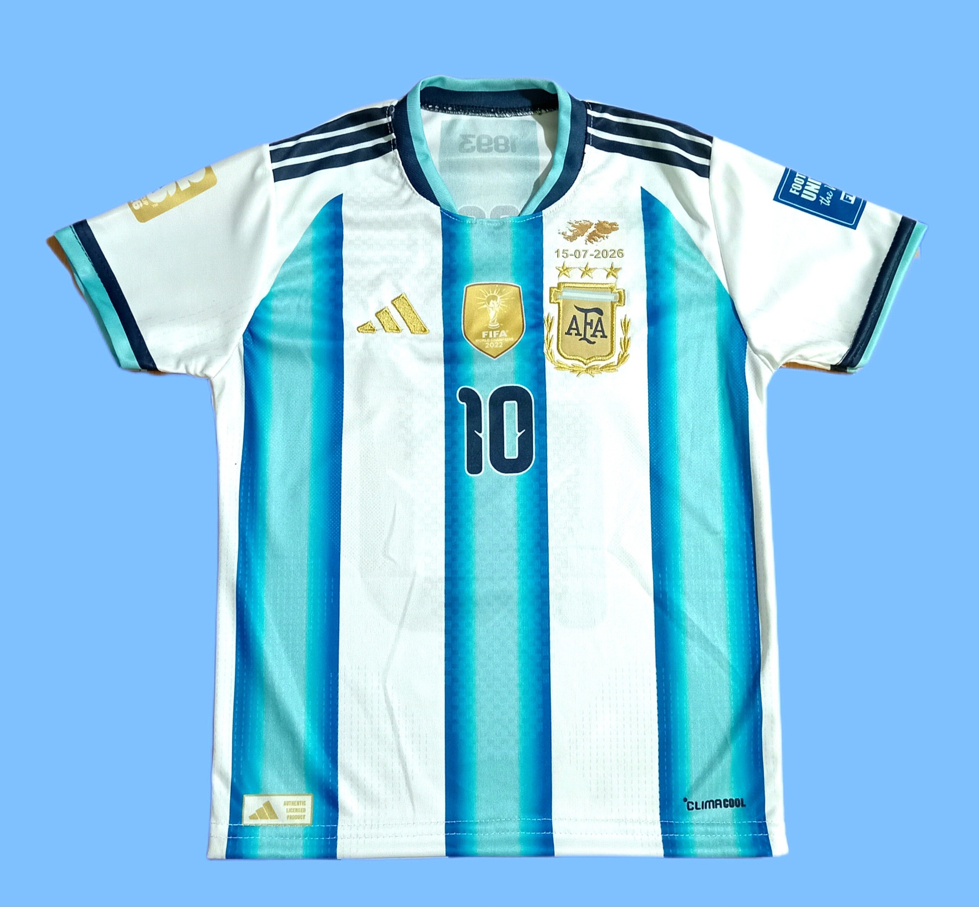 Camiseta Bordada Argentina Niño Logo Malvinas - Imagen 2