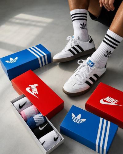 Cajas para Medias Nike y Adidas