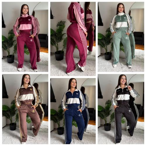 Conjunto de Pluhs Bordadas