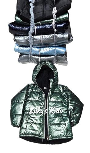 Campera Tornasolado  con Corderito  Nene/a