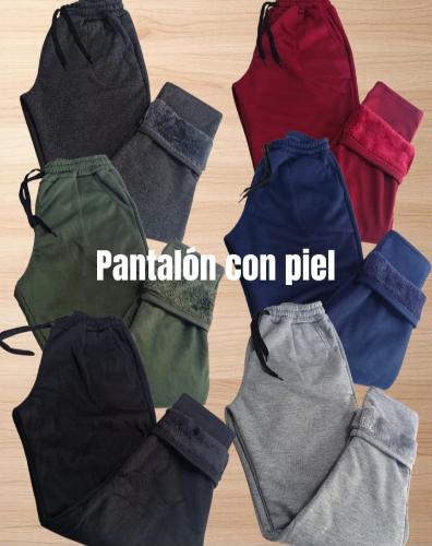 Pantalon con Piel Unisex