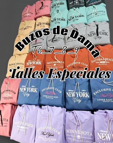 Buzos Especiales Canguro Dama Modelos Surtidos - Miniatura 3