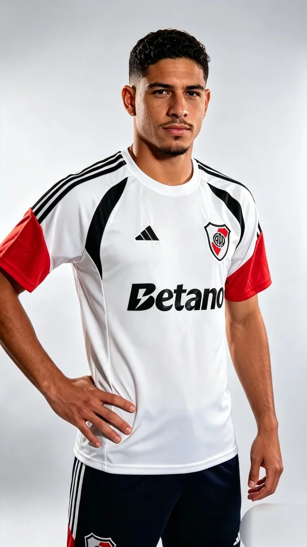 Remeras Deportivas Bordadas River - Imagen 1
