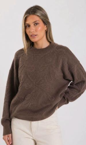 Sweater Bordado Bremer Importado - Miniatura 3