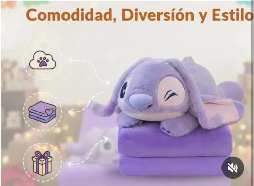 Peluche Manta Stitch - Miniatura 6