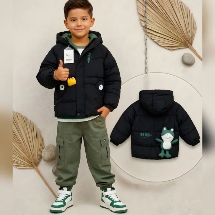 Campera Importada Infantil + Peluche