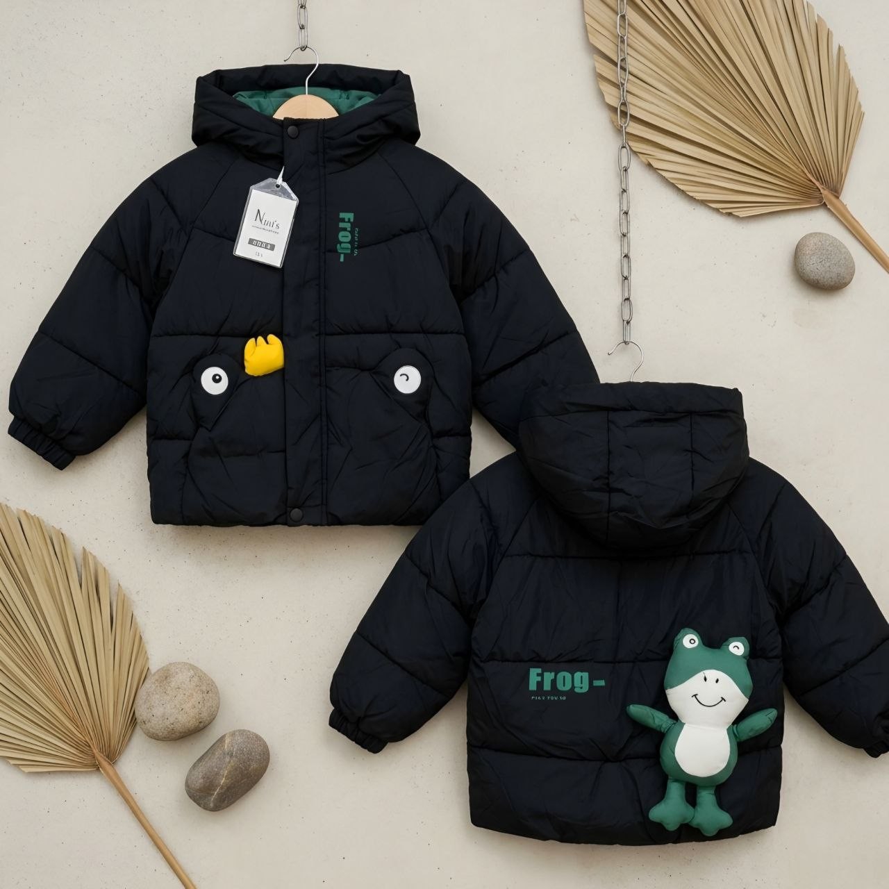 Campera Importada Infantil + Peluche - Imagen 3