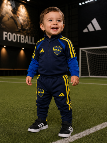  Conjunto Fútbol Bebê Premium    River  Boca  Afa    Soft Frizado - Miniatura 3