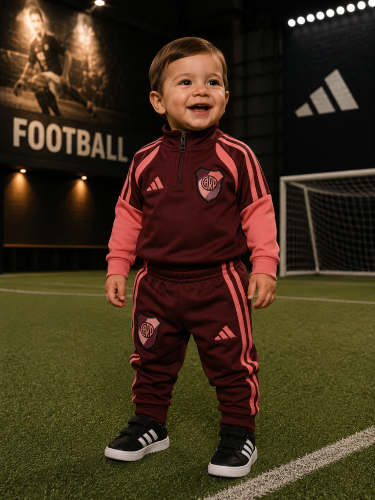  Conjunto Fútbol Bebê Premium    River  Boca  Afa    Soft Frizado - Miniatura 4