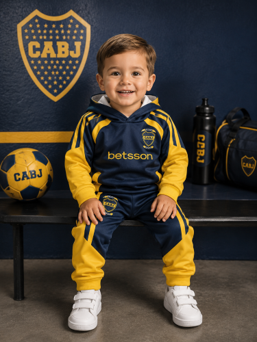  Conjuntos Bebé Fútbol    River  Boca  Afa - Miniatura 3