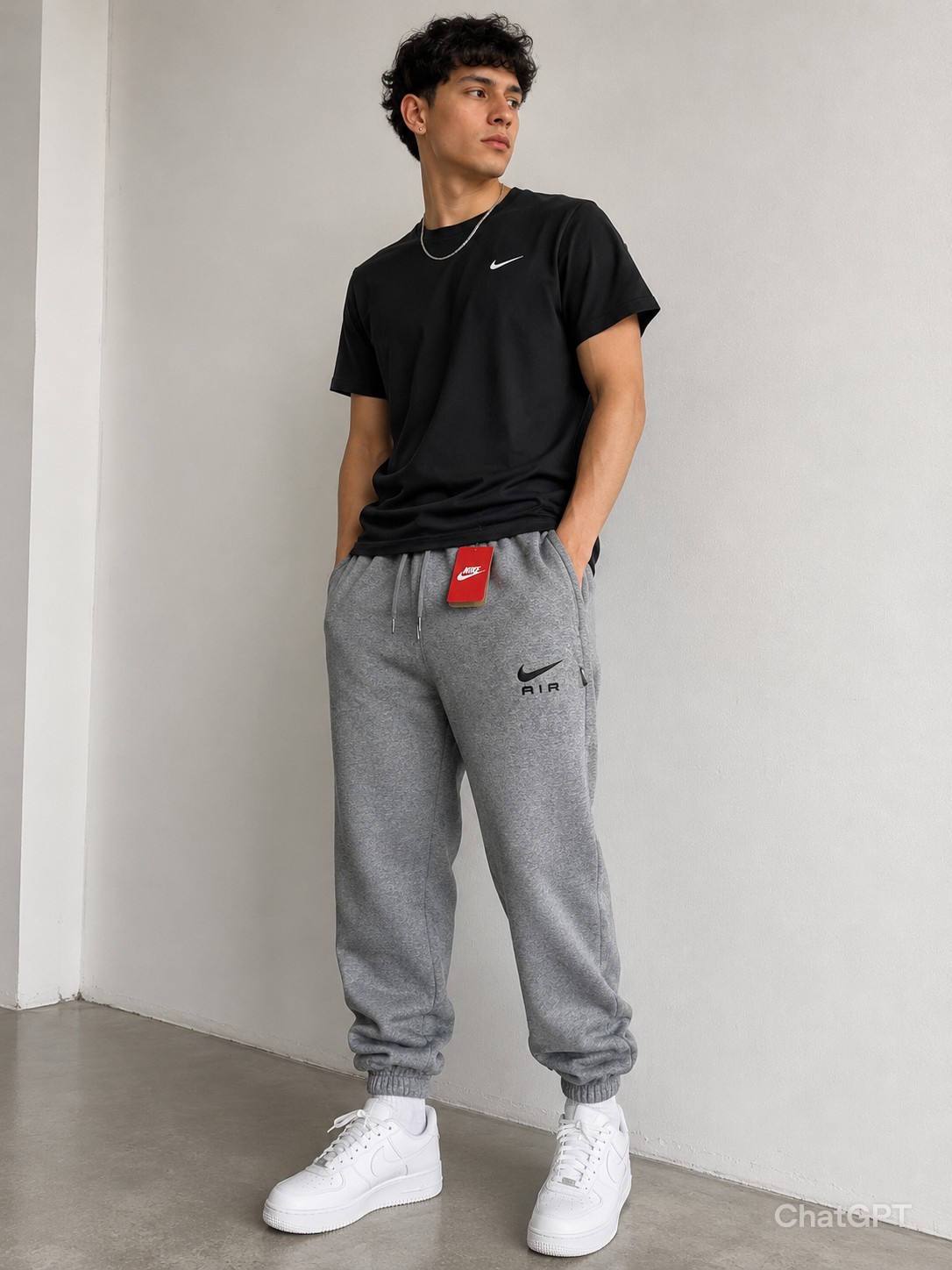 Jogging Nike de Hombre Frisado - Imagen 1