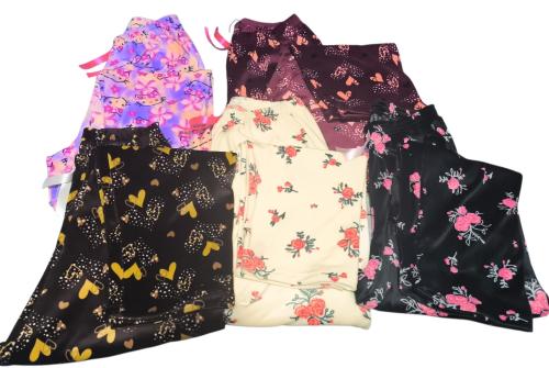 Pijamas Plush Bifaz de Dama Hacemos Precio X Cantidad - Miniatura 2