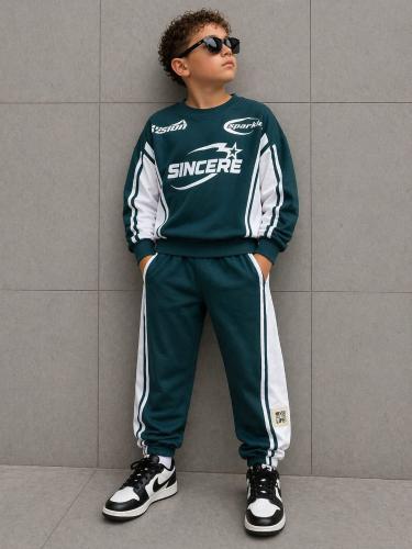 Conjunto Nene Oversize con Piel